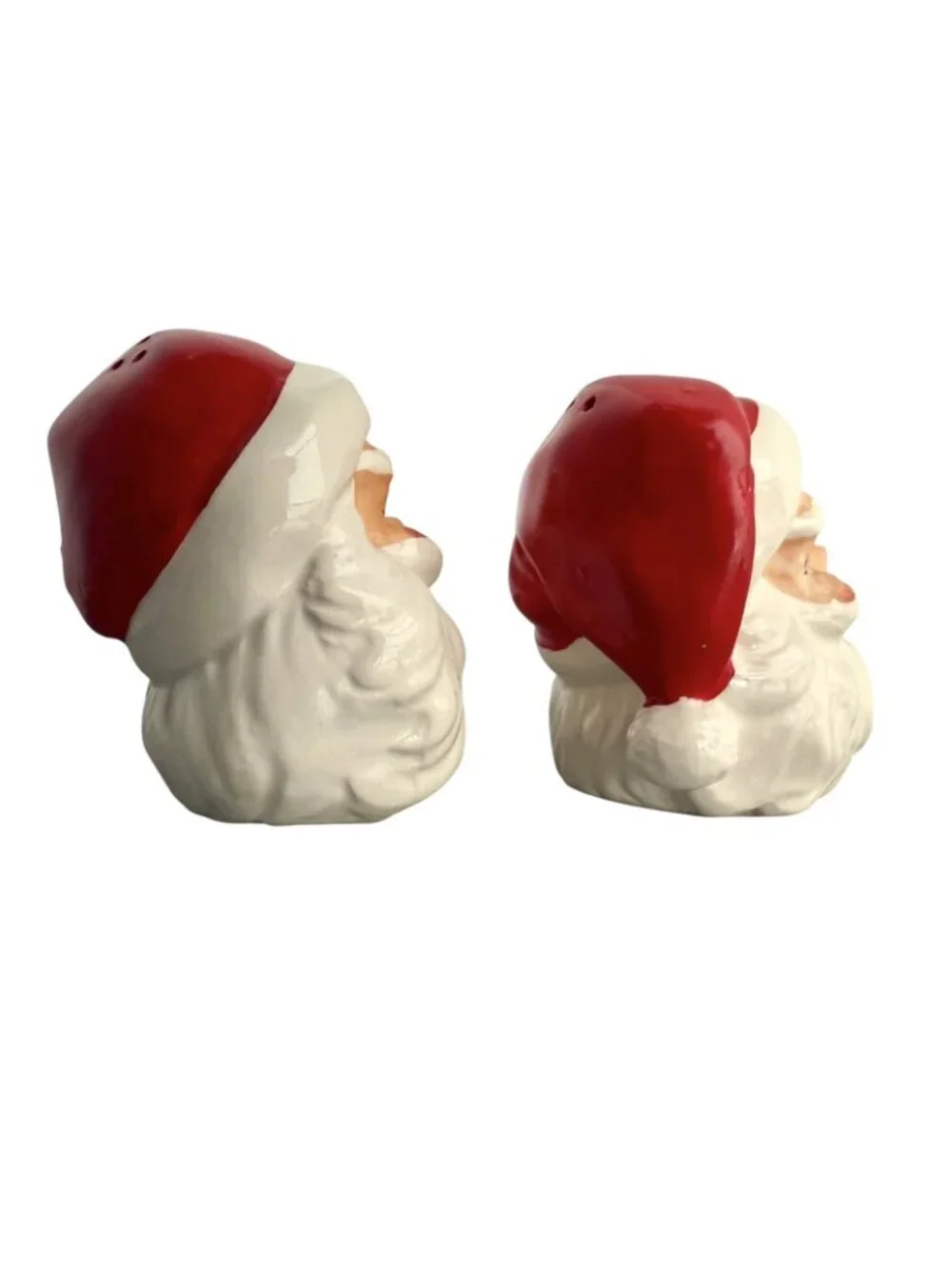 VTG Norcrest X270 Santa Face Salt & Pepper Shakers Set 3” Japan 1950s Whimsical